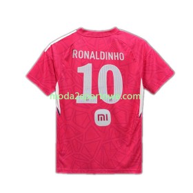 Koszulka Porcinos RONALDINHO 10 Domowe Stroje Piłkarskie 2023 Krótki Rękaw